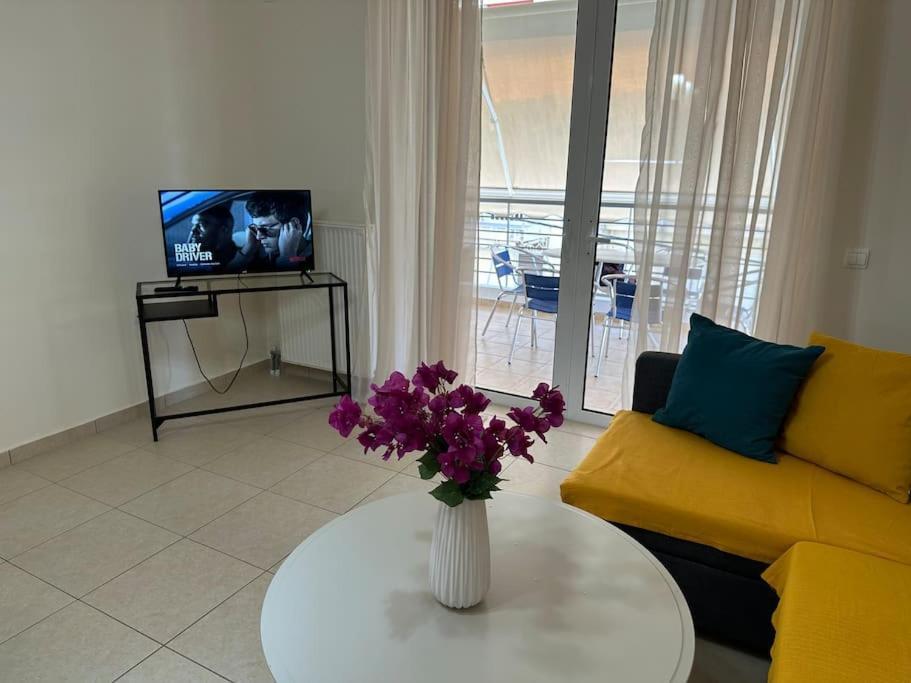 Riviera Beach, Seaside Spacious Apt. Anavyssos Exteriör bild