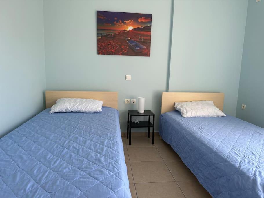 Riviera Beach, Seaside Spacious Apt. Anavyssos Exteriör bild