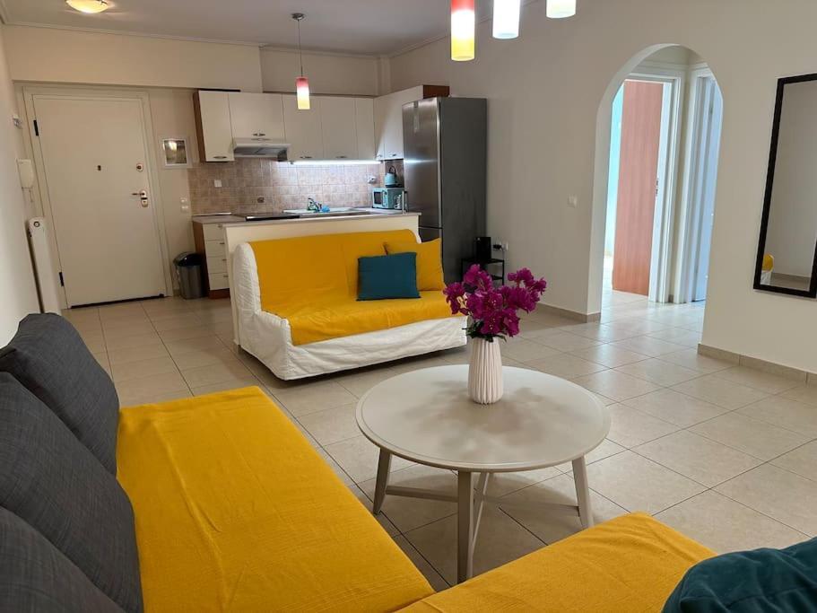 Riviera Beach, Seaside Spacious Apt. Anavyssos Exteriör bild